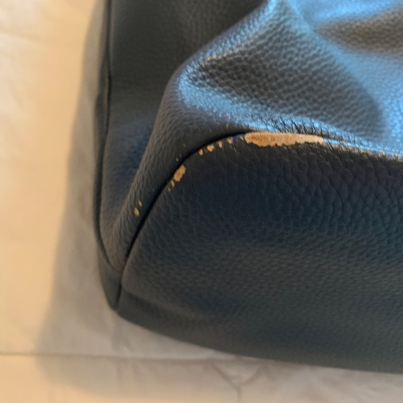 Nanette Lepore Charlie Blue Zippered Handbag - Picture 8 of 16